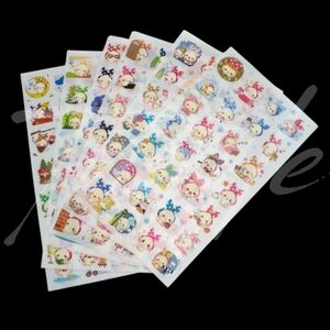 ⭐️3/$20⭐️ Cute Bunny Transparent Sticker Sheets